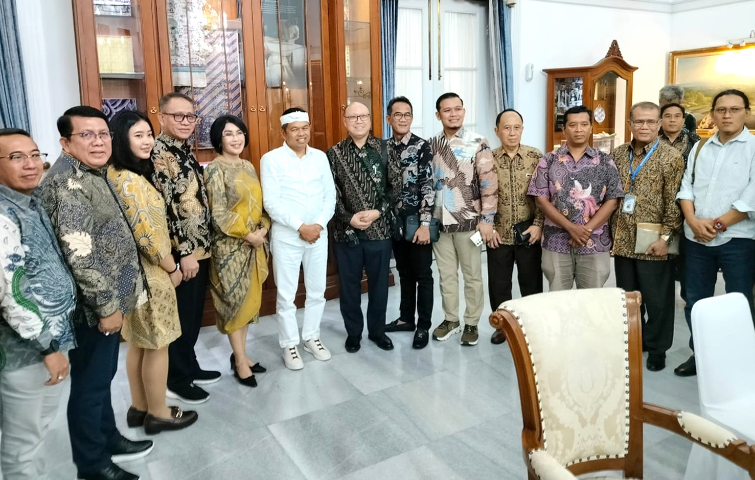 Silaturahmi Pengusaha (APINDO) SeJabar dengan Gubernur dan Sekda Provinsi Jawa Barat.